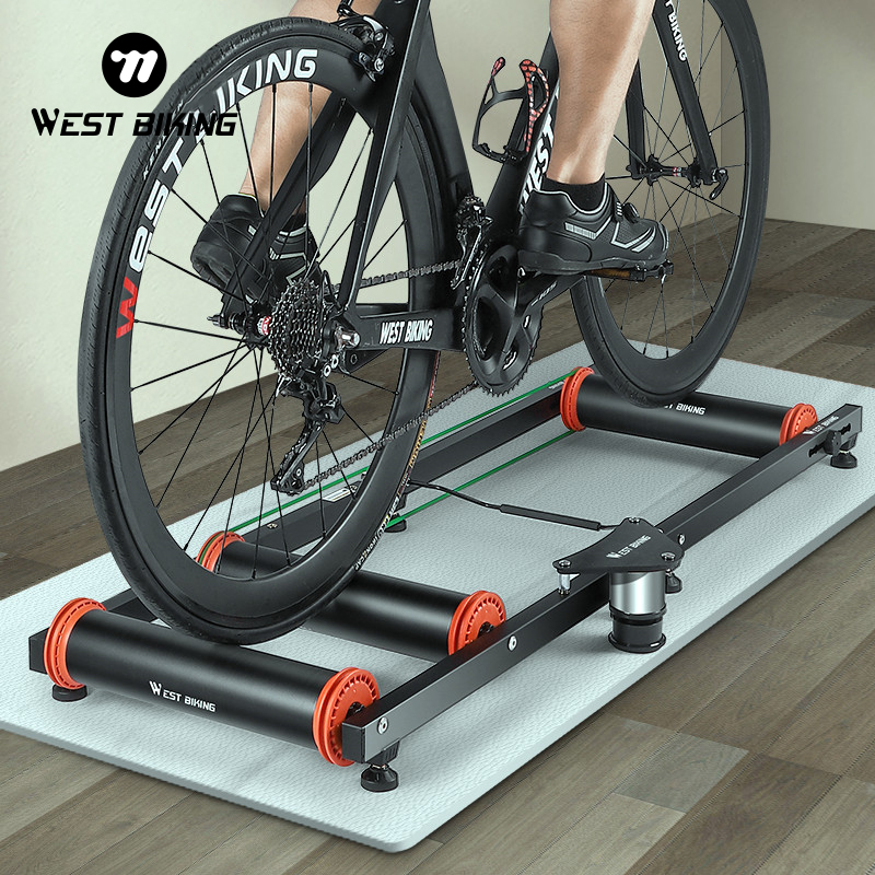 Bike Rollers Indoor Cycling Aluminum - Rolo de Treinamento para Ciclismo WEST