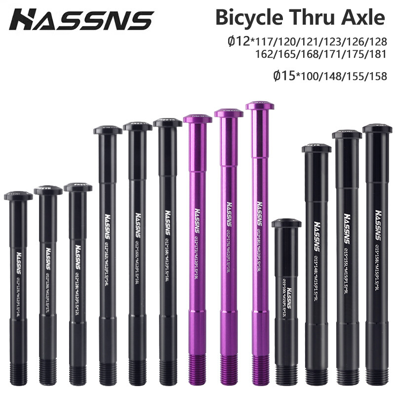 Thru Axle Adapter For Bike Trainer - Hassns mtb através do eixo 15x100