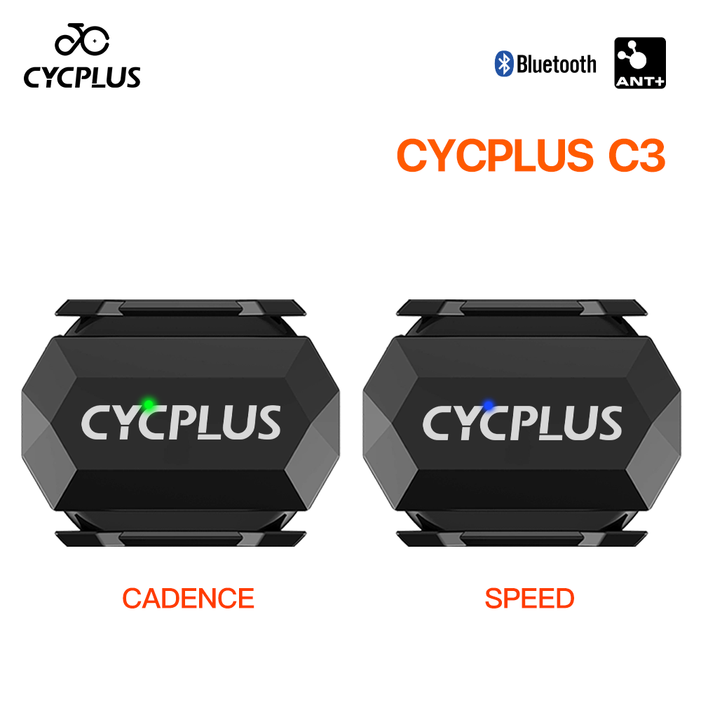 Cycling Speed Cadence Sensor Dual - CYCPLUS-Cadência Velocidade Dual Sensor Bicicleta Computador,