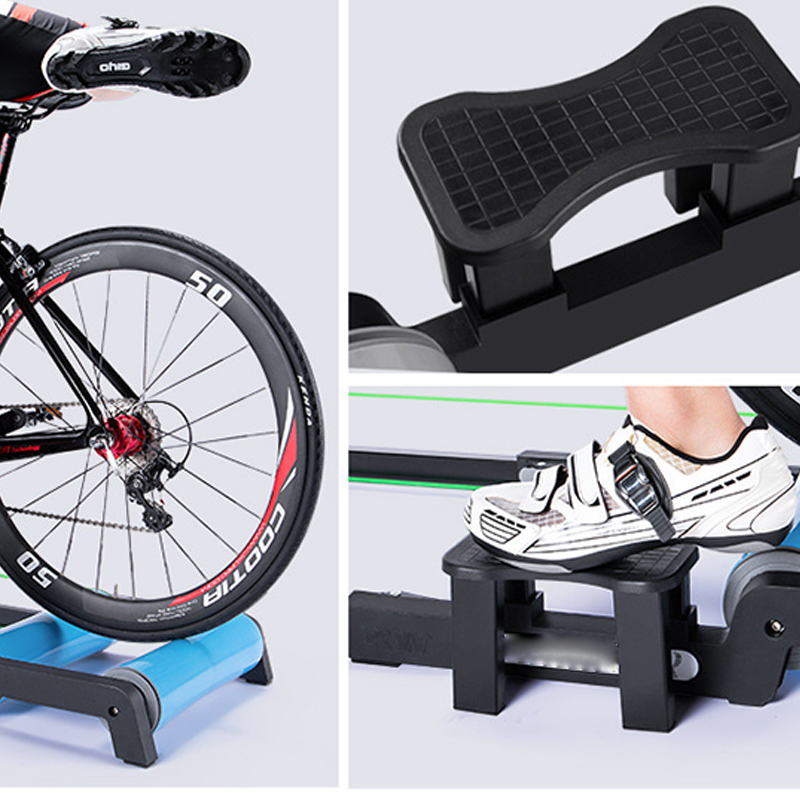 Rolos de bicicleta indoor esta - Bike Rollers Indoor Cycling Aluminum avaliação e preço