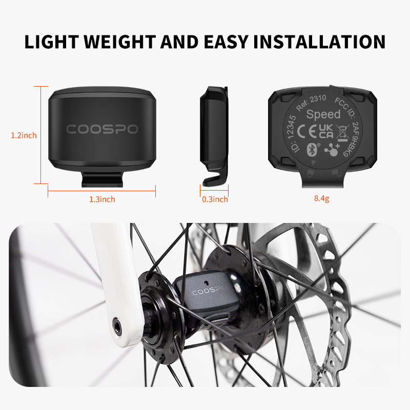 CooSpo Sensor de velocidade de - Cycling Speed Cadence Sensor Dual avaliação e preço