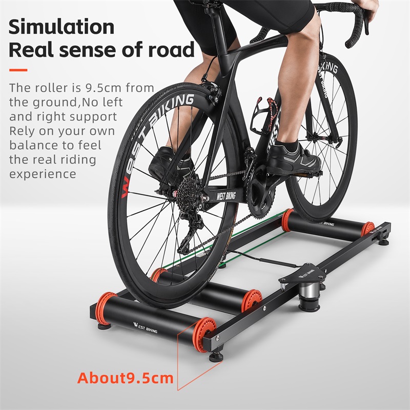 Rolo de Treinamento para Cicli - Bike Rollers Indoor Cycling Aluminum avaliação e preço