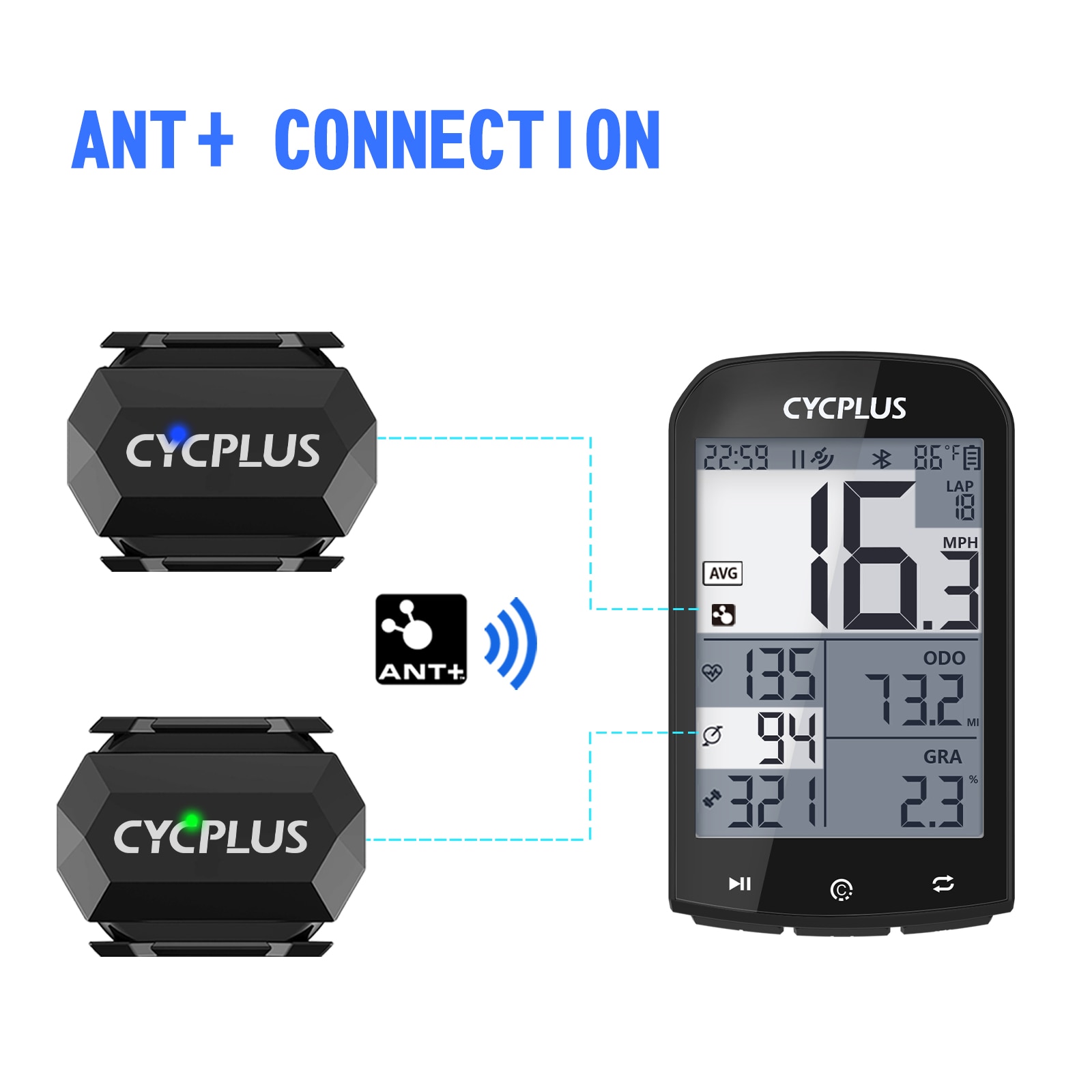 Cycplus cadência velocidade se - Cycling Speed Cadence Sensor Dual avaliação e preço