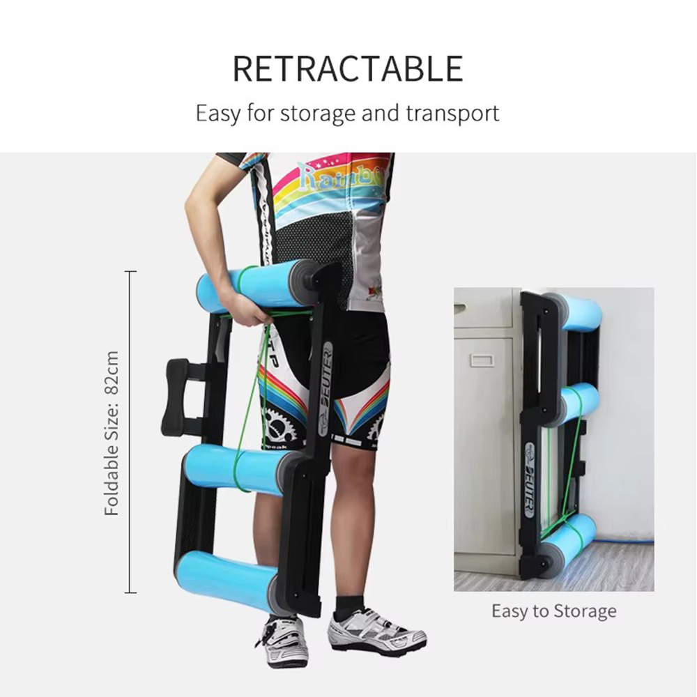 Treinador de rolo de bicicleta - Bike Rollers Indoor Cycling Aluminum avaliação e preço