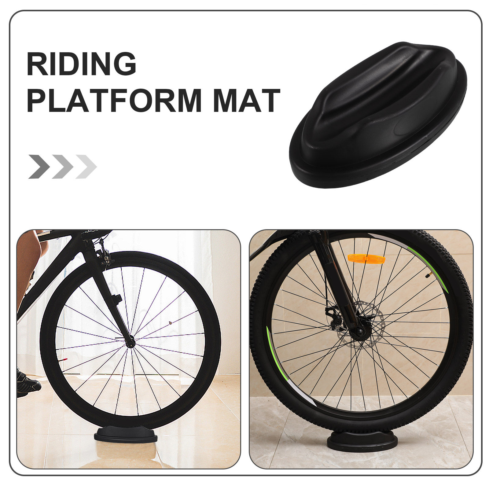Plataforma de treino para bici - Bike Trainer Front Wheel Riser Block avaliação e preço