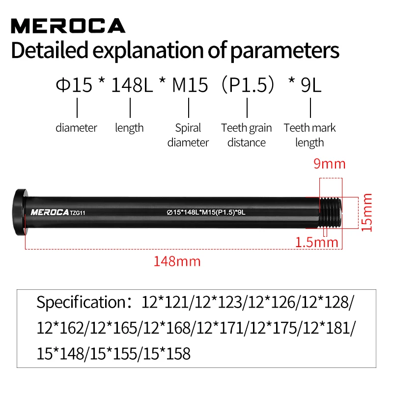 Meroca mtb bicicleta de estrad - Thru Axle Adapter For Bike Trainer avaliação e preço