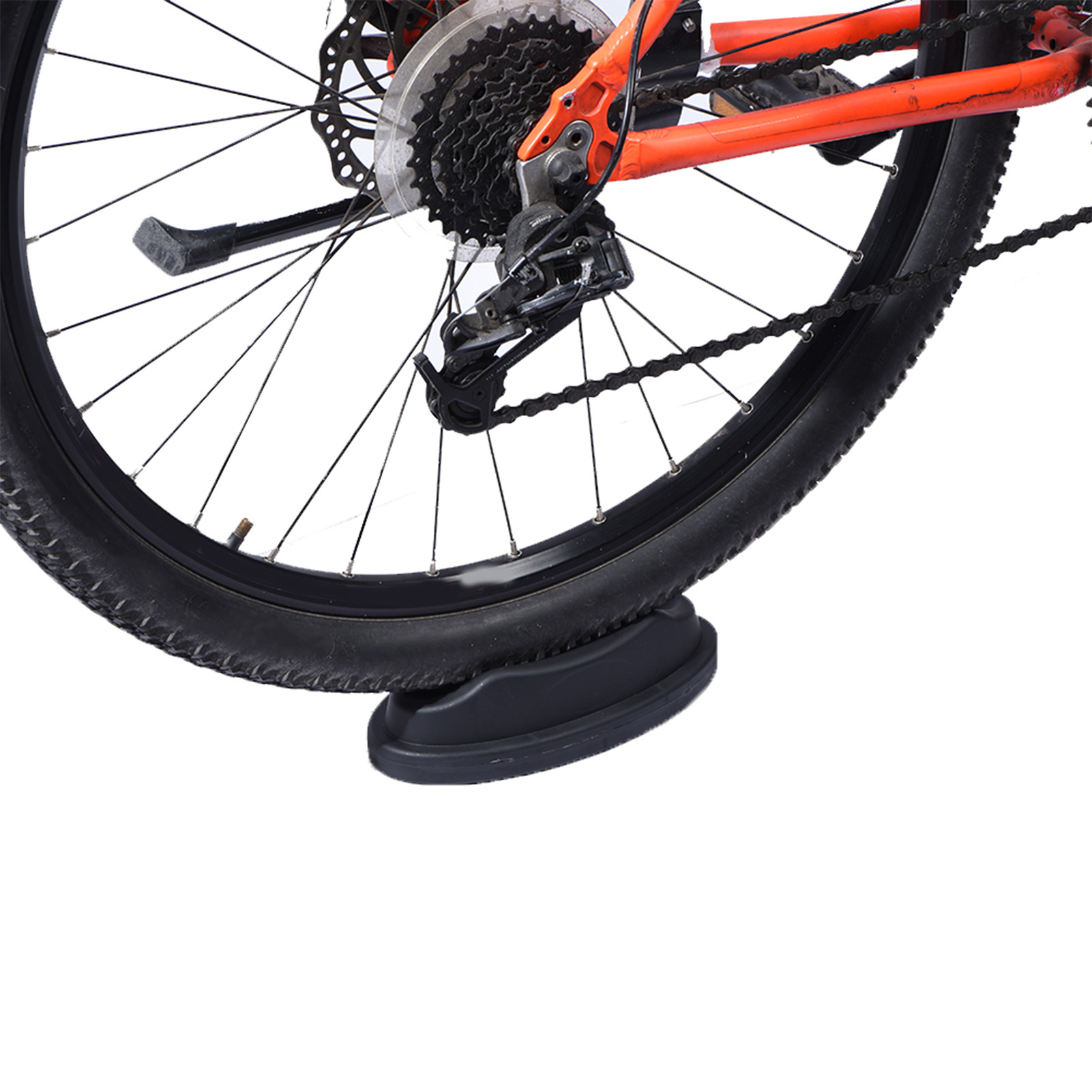 【Venda】 Suporte de treinamento - Bike Trainer Front Wheel Riser Block avaliação e preço