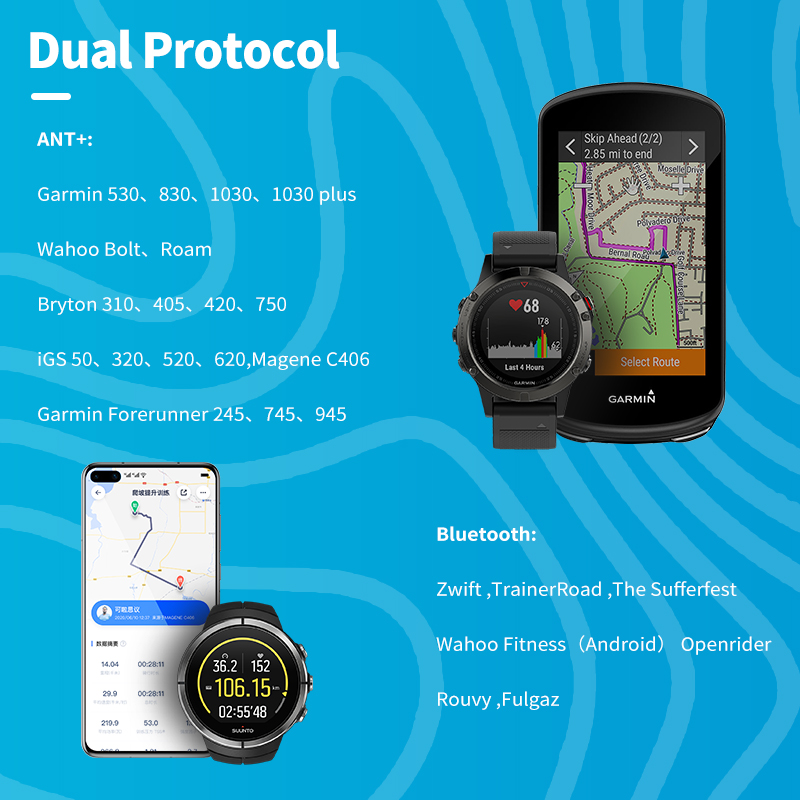 Sensor de Velocidade e Cadênci - Cycling Speed Cadence Sensor Dual avaliação e preço