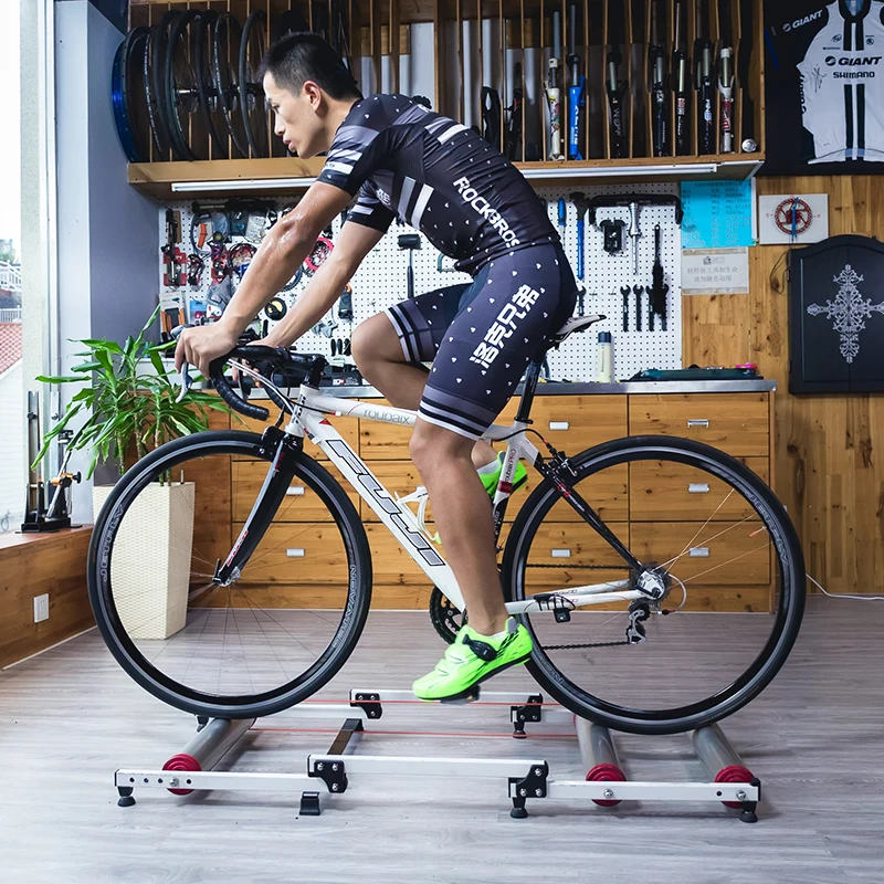 Suporte de Treinamento para Bi - Bike Rollers Indoor Cycling Aluminum avaliação e preço