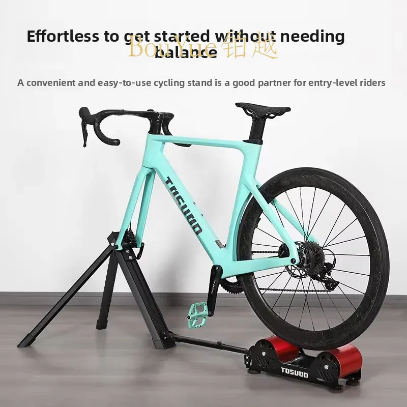 Treinador de bicicleta com rol - Bike Rollers Indoor Cycling Aluminum avaliação e preço