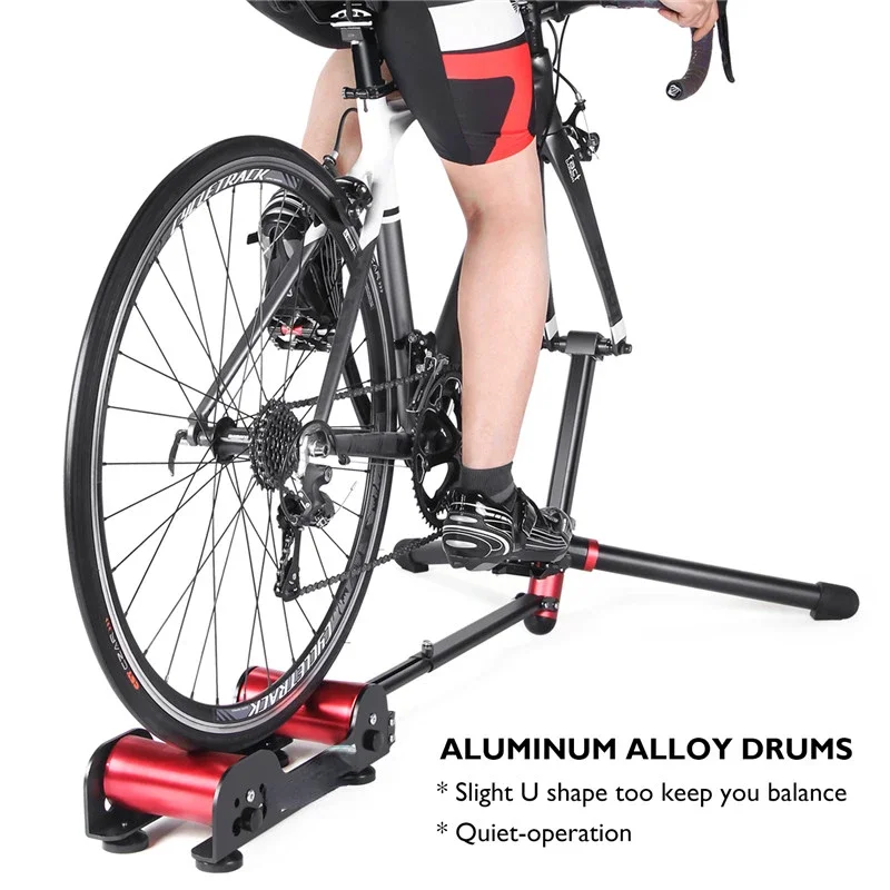 Rolo de Treino de Ciclismo par - Bike Rollers Indoor Cycling Aluminum avaliação e preço