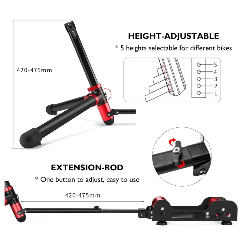 Rolo de Treino de Ciclismo par - Bike Rollers Indoor Cycling Aluminum avaliação e preço